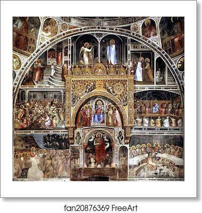 Free art print of Scenes from the Life of Christ. Frescoes on the north wall by Giusto De’ Menabuoi Free art print of Scenes from the Life of Christ. Frescoes on the north wall by Giusto De’ Menabuoi