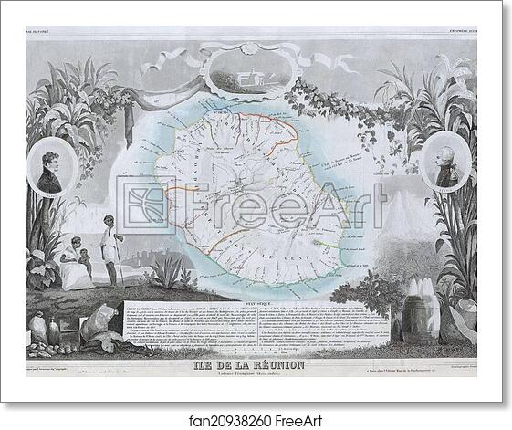 Free art print of Ile de La Reunion Colonie Francaise (ocean indien) by Victor Jules Levasseur Free art print of Ile de La Reunion Colonie Francaise (ocean indien) by Victor Jules Levasseur