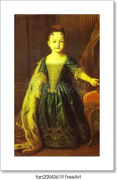 Free art print of Portrait of Natalia Petrovna by Louis Caravaque Free art print of Portrait of Natalia Petrovna by Louis Caravaque