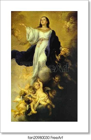 Free art print of The Assumption of the Virgin by Bartolomé Esteban Murillo Free art print of The Assumption of the Virgin by Bartolomé Esteban Murillo