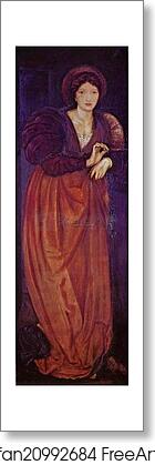 Free art print of Fatima by Sir Edward Coley Burne-Jones