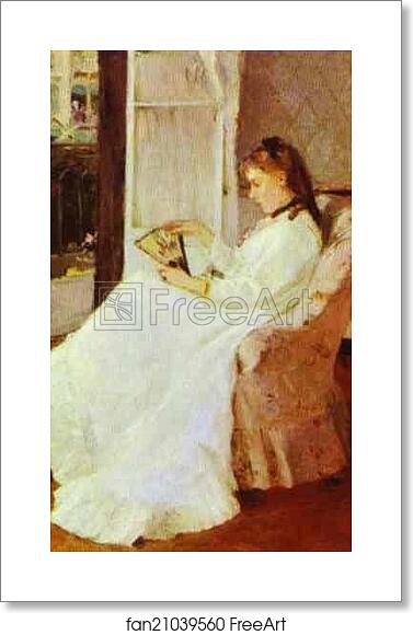 Free art print of The Artist's Sister at a Window by Berthe Morisot Free art print of The Artist's Sister at a Window by Berthe Morisot
