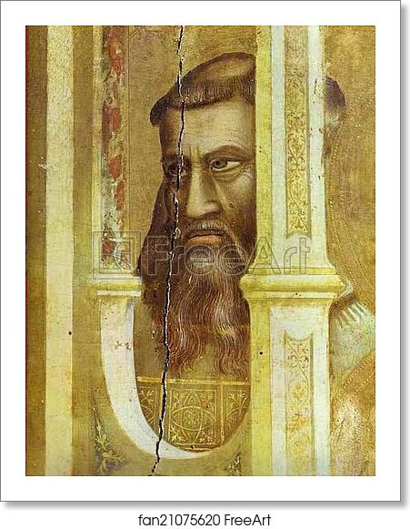 Free art print of Madonna and Child Enthroned with Saints (Ognissanti Madonna). Detail by Giotto Free art print of Madonna and Child Enthroned with Saints (Ognissanti Madonna). Detail by Giotto