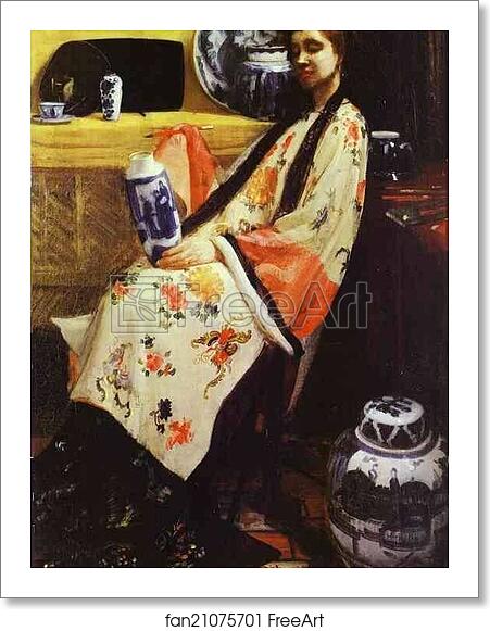 Free art print of Purple and Rose: The Lange Lijzen of the Six Marks by James Abbott Mcneill Whistler Free art print of Purple and Rose: The Lange Lijzen of the Six Marks by James Abbott Mcneill Whistler