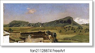 Free art print of View in Spain by Frederick Leighton