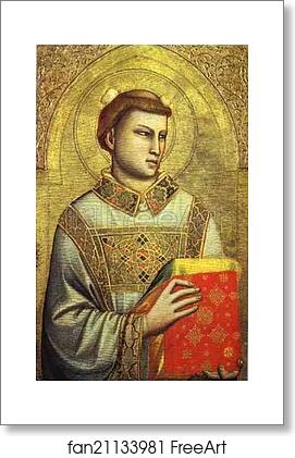 Free art print of St. Stephen by Giotto