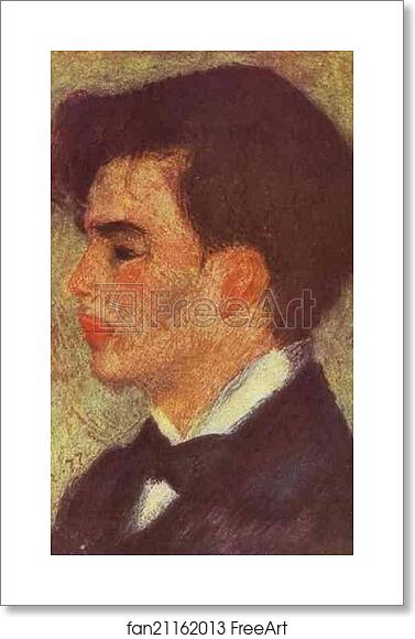 Free art print of Portrait of Georges Riviére by Pierre-Auguste Renoir Free art print of Portrait of Georges Riviére by Pierre-Auguste Renoir