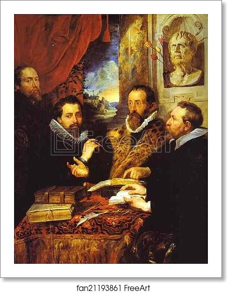 Free art print of The Four Philosophers by Peter Paul Rubens Free art print of The Four Philosophers by Peter Paul Rubens