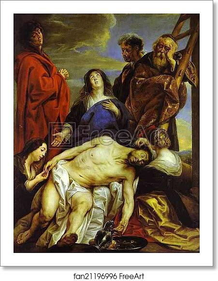 Free art print of Pieta by Jacob Jordaens Free art print of Pieta by Jacob Jordaens