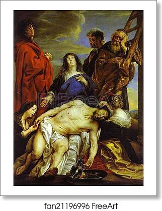 Free art print of Pieta by Jacob Jordaens