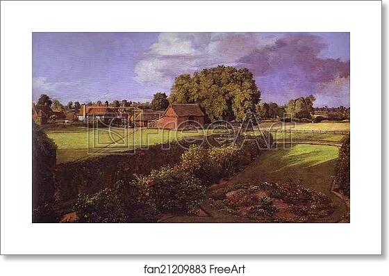Free art print of Golding Constable's Flower Garden by John Constable Free art print of Golding Constable's Flower Garden by John Constable