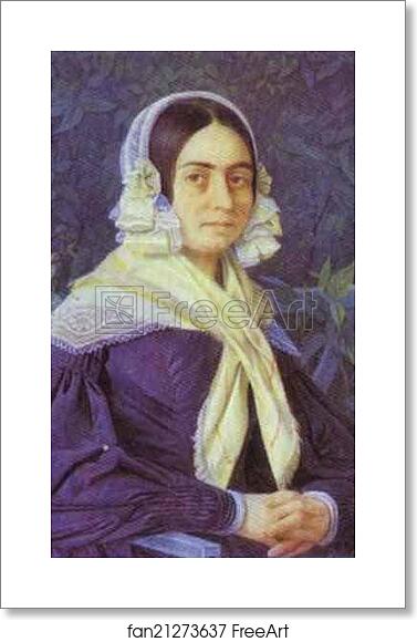 Free art print of Portrait of an Unknown Woman in a Violet Dress by Evgraf Krendovsky Free art print of Portrait of an Unknown Woman in a Violet Dress by Evgraf Krendovsky