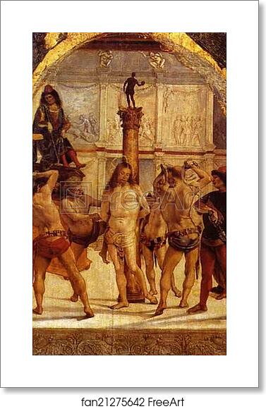 Free art print of The Flagellation by Luca Signorelli Free art print of The Flagellation by Luca Signorelli
