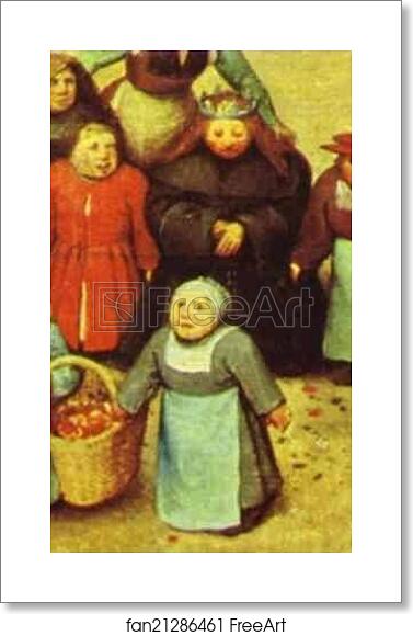 Free art print of Children's Games. Detail by Pieter Bruegel The Elder Free art print of Children's Games. Detail by Pieter Bruegel The Elder