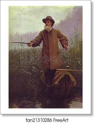 Free art print of Poet Apollon Maikov Fishing by Ivan Kramskoy Free art print of Poet Apollon Maikov Fishing by Ivan Kramskoy
