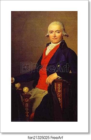 Free art print of Portrait of Gaspar Mayer by Jacques-Louis David Free art print of Portrait of Gaspar Mayer by Jacques-Louis David
