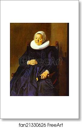 Free art print of Portrait of a Woman by Frans Hals