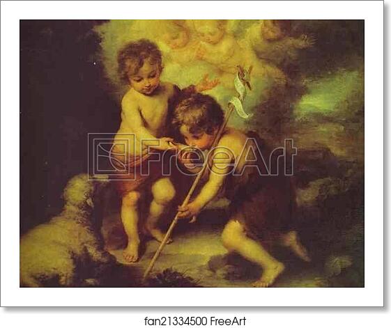 Free art print of Children with a Shell by Bartolomé Esteban Murillo Free art print of Children with a Shell by Bartolomé Esteban Murillo