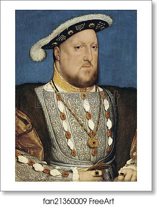 Free art print of Portrait of Henry VIII of England by Hans Holbein The Younger Free art print of Portrait of Henry VIII of England by Hans Holbein The Younger