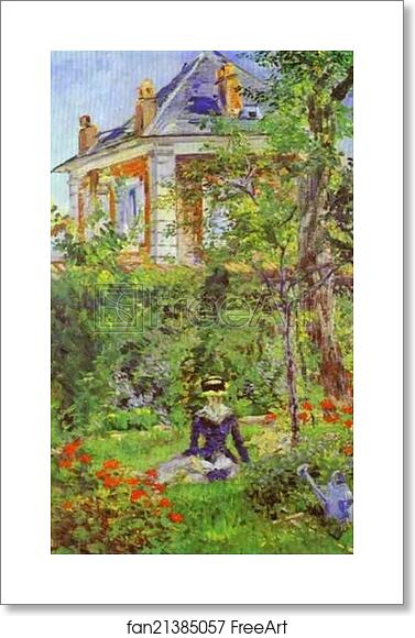 Free art print of Girl in the Garden at Bellevue by Edouard Manet Free art print of Girl in the Garden at Bellevue by Edouard Manet