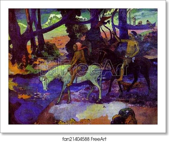 Free art print of Ford (Running Away) by Paul Gauguin Free art print of Ford (Running Away) by Paul Gauguin