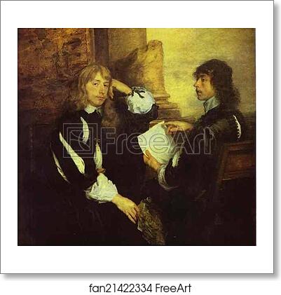 Free art print of Thomas Killigrew and Lord William Crofts by Sir Anthony Van Dyck Free art print of Thomas Killigrew and Lord William Crofts by Sir Anthony Van Dyck