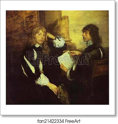 Free art print of Thomas Killigrew and Lord William Crofts by Sir Anthony Van Dyck Free art print of Thomas Killigrew and Lord William Crofts by Sir Anthony Van Dyck