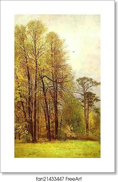 Free art print of Autumn by Ivan Shishkin Free art print of Autumn by Ivan Shishkin