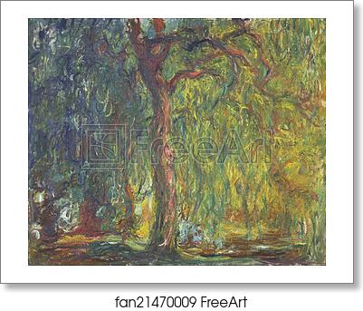 Free art print of Weeping Willow by Claude Monet Free art print of Weeping Willow by Claude Monet
