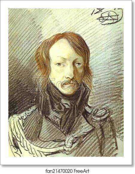 Free art print of Portrait of A. P. Lanskoy by Alexander Orlowski
