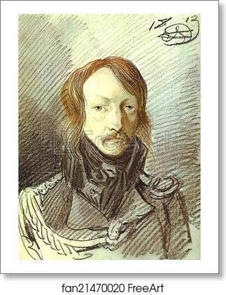 Free art print of Portrait of A. P. Lanskoy by Alexander Orlowski