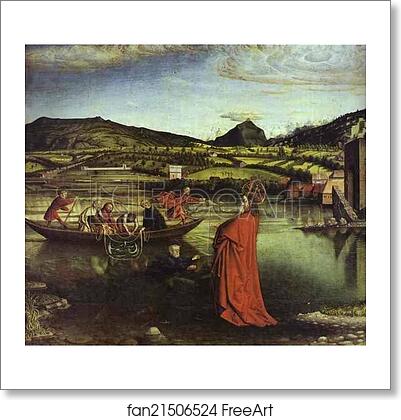 Free art print of The Miraculous Draught of Fishes by Konrad Witz