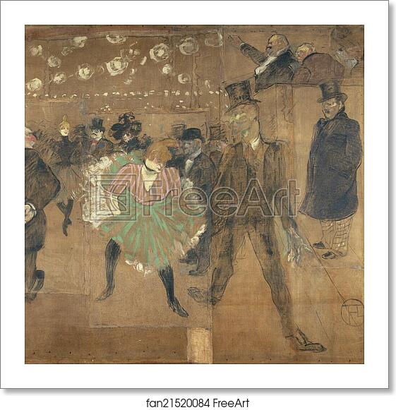 Free art print of Panneaux pour la baraque de la Goulue, à la Foire du Trône à Paris by Henri De Toulouse-Lautrec Free art print of Panneaux pour la baraque de la Goulue, à la Foire du Trône à Paris by Henri De Toulouse-Lautrec