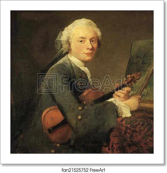 Free art print of Portrait of Charles Godefroy by Jean-Baptiste-Simeon Chardin Free art print of Portrait of Charles Godefroy by Jean-Baptiste-Simeon Chardin
