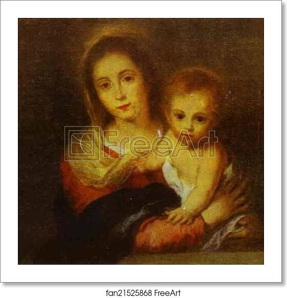 Free art print of Madonna with a Napkin by Bartolomé Esteban Murillo Free art print of Madonna with a Napkin by Bartolomé Esteban Murillo
