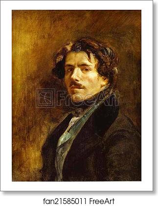 Free art print of Self-Portrait by Eugène Delacroix