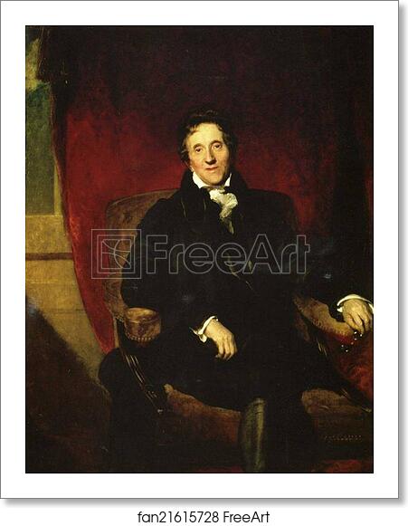 Free art print of Sir John Soane RA (1753-1837) by Sir Thomas Lawrence Free art print of Sir John Soane RA (1753-1837) by Sir Thomas Lawrence