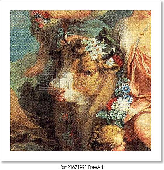Free art print of Rape of Europa. Detail by François Boucher Free art print of Rape of Europa. Detail by François Boucher