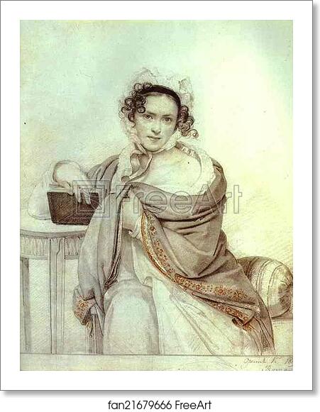 Free art print of Portrait of the Princess S. S. Scherbatova by Orest Kiprensky