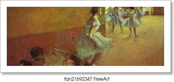 Free art print of Dancers Climbing a Stair by Edgar Degas Free art print of Dancers Climbing a Stair by Edgar Degas