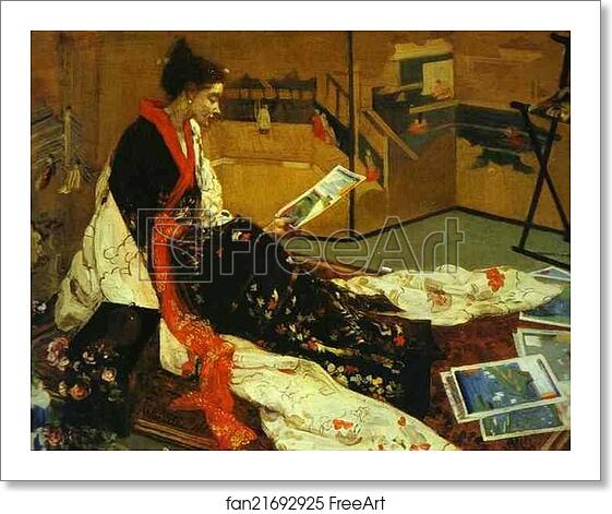 Free art print of Caprice in Purple and Gold No 2 - The Golden Screen by James Abbott Mcneill Whistler Free art print of Caprice in Purple and Gold No 2 - The Golden Screen by James Abbott Mcneill Whistler