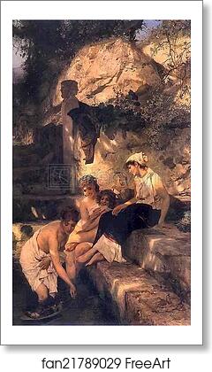 Free art print of By a Pool. A Scene from the Roman Life by Henryk Hector Siemiradzki Free art print of By a Pool. A Scene from the Roman Life by Henryk Hector Siemiradzki