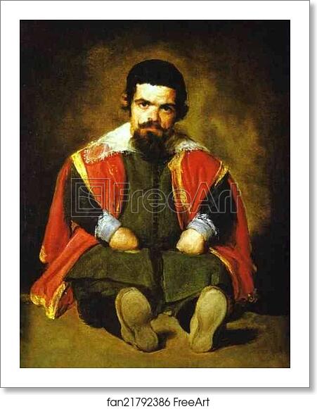 Free art print of A Dwarf Sitting on the Floor (Don Sebastián de Morra?) by Diego Velázquez Free art print of A Dwarf Sitting on the Floor (Don Sebastián de Morra?) by Diego Velázquez