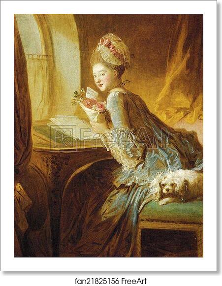 Free art print of The Love Letter by Jean-Honoré Fragonard Free art print of The Love Letter by Jean-Honoré Fragonard