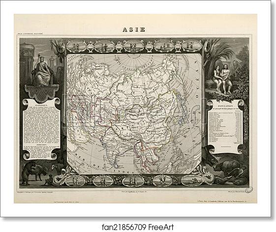 Free art print of Asie by Victor Jules Levasseur Free art print of Asie by Victor Jules Levasseur