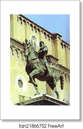 Free art print of Equestrian Monument of Colleoni by Andrea Del Verrocchio