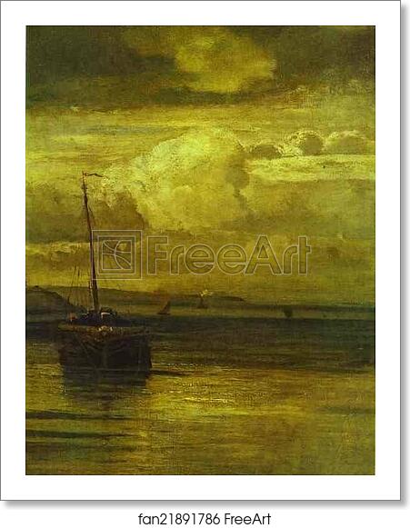 Free art print of Volga Landscape by Alexey Savrasov Free art print of Volga Landscape by Alexey Savrasov