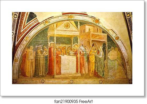 Free art print of Annunciation to Zachariah by Giotto Free art print of Annunciation to Zachariah by Giotto