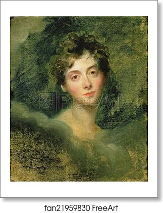 Free art print of Lady Caroline Lamb (1785-1828) by Sir Thomas Lawrence