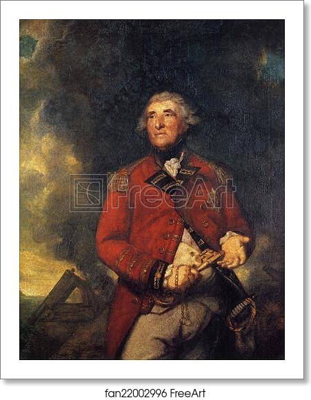 Free art print of George Augustus Eliott, Lord Heathfield by Sir Joshua Reynolds Free art print of George Augustus Eliott, Lord Heathfield by Sir Joshua Reynolds